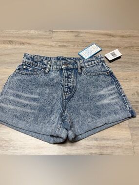 Women's CP Size 1/25 Acid Washed  Blue Denim Shorts